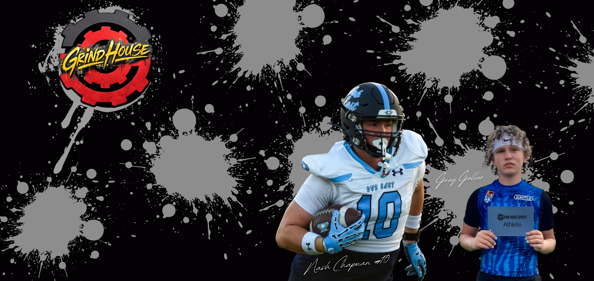 Athletes training intensely at Grind House Sports